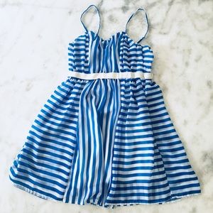 Stripe mini dress
